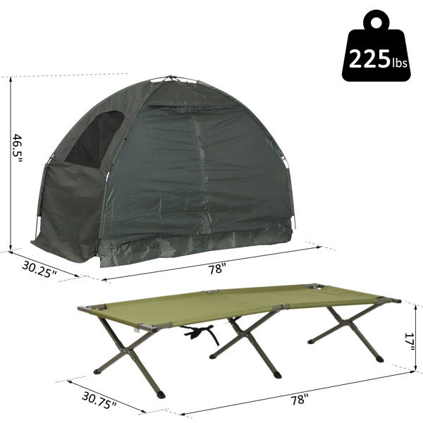 Outsunny tent online cot